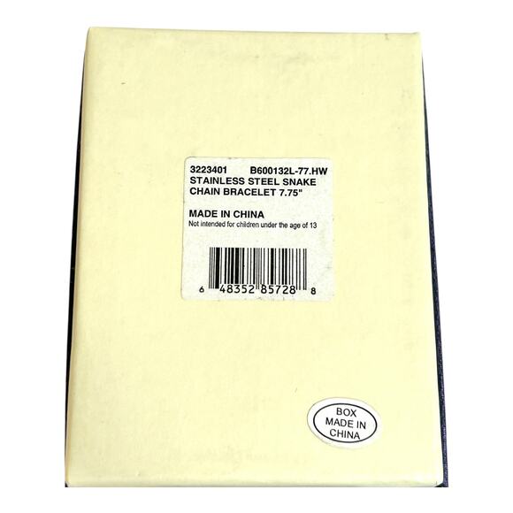 Connections from Hallmark Celebrate Life Stainless Steel 7.75” Starter Bracelet - Picture 3 of 3